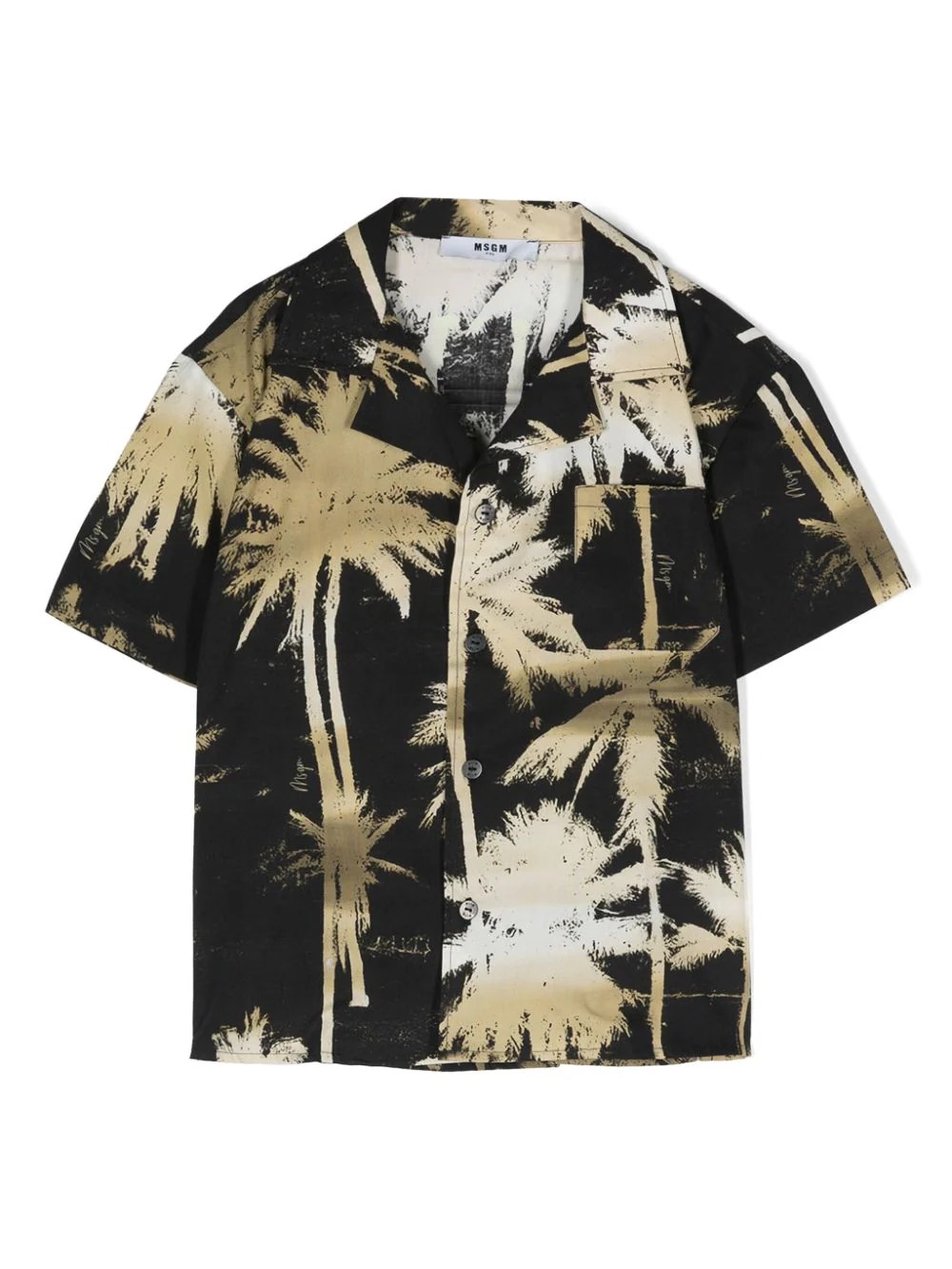 Camicia con store le palme